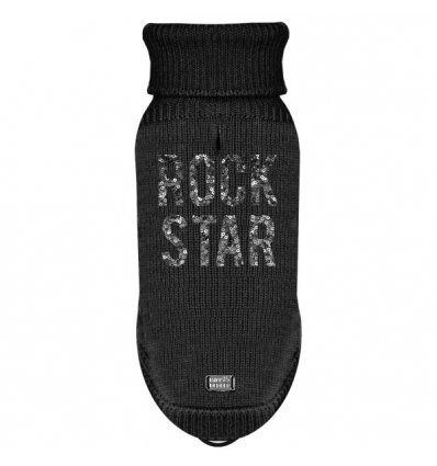 Pull pour chiens - Pull Rock Star Milk & Pepper - 1