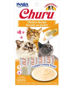 Friandises pour chats Churu - Friandise Liquide (Poulet) Inaba - 1
