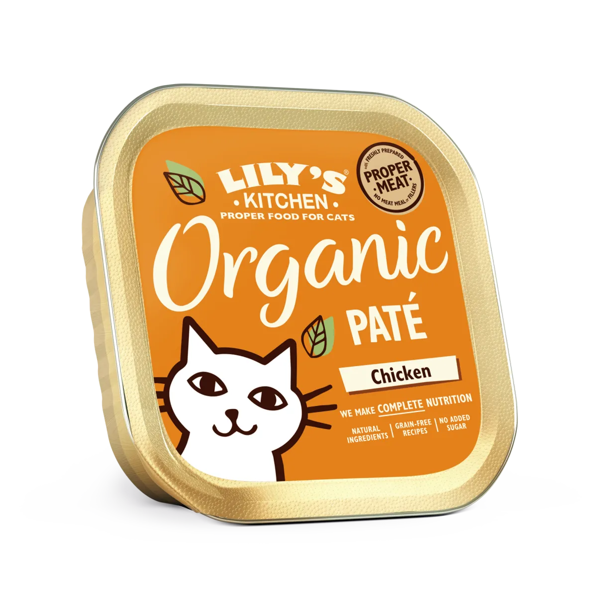 Pâtées pour chats Lily's Kitchen - Délice de Poulet Bio Lily's Kitchen - 1