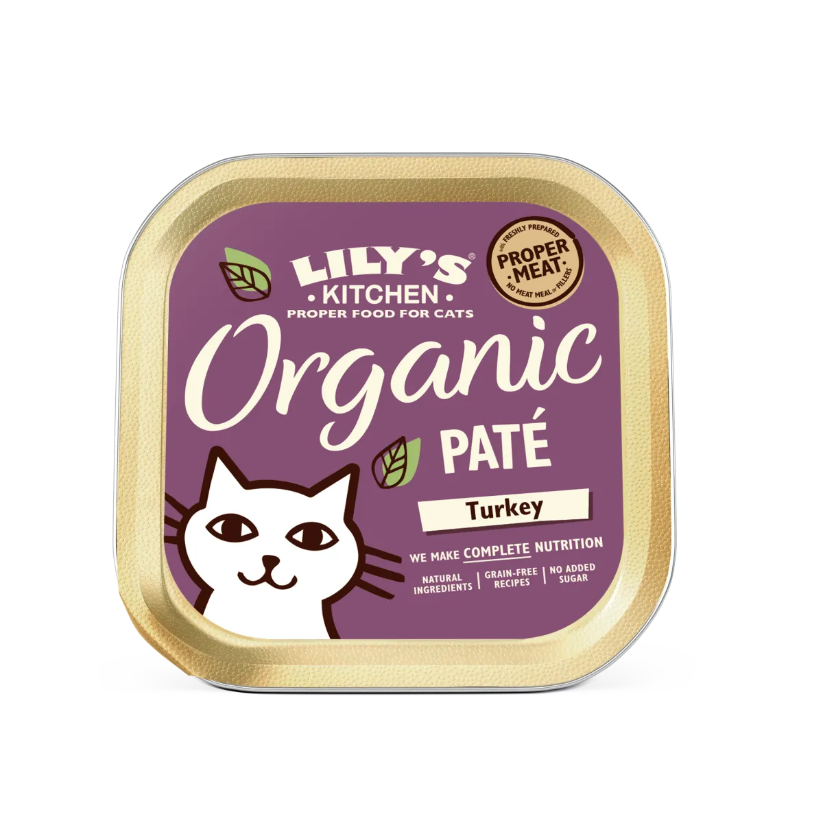 Pâtées pour chats Lily's Kitchen - Délice de Dinde Bio Lily's Kitchen - 1
