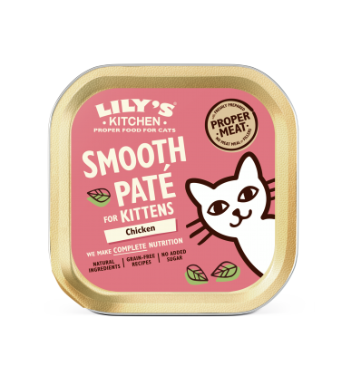 Pâtées pour chats Lily's Kitchen - Festin pour chaton - Smooth Paté Kitten Lily's Kitchen - 1