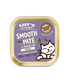 Pâtées pour chats Lily's Kitchen - Festin pour chat Senior - Smooth Paté Mature Lily's Kitchen - 1