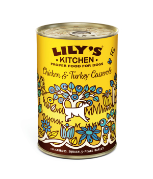 Pâtée pour chiens Lily's Kitchen - Cocotte au Poulet et à la Dinde - Chicken & Turkey Casserole Lily's Kitchen - 1