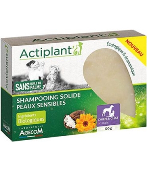  shampoing sec chat peau sensible Actiplant - 1