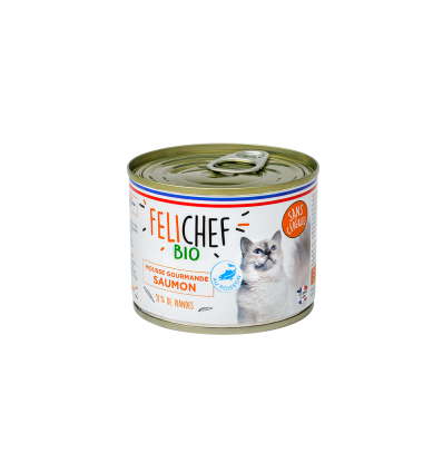 Canichef - Mousse au saumon Bio Canichef / Felichef - 1