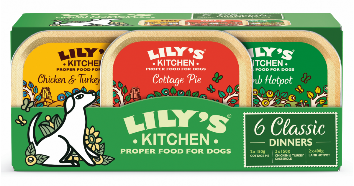 Pâtées pour chiens Lily's Kitchen - Multipack Classic Dinners 6x150g Lily's Kitchen - 1