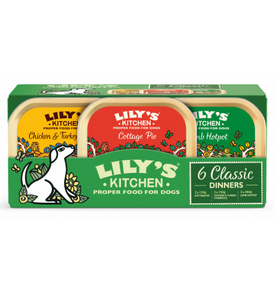 Pâtées pour chiens Lily's Kitchen - Multipack Classic Dinners 6x150g Lily's Kitchen - 1