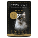 Cat's Love - Sachet canard pour senior Cat's Love - 2