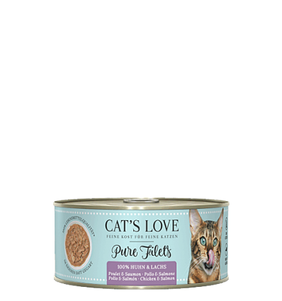 Filet de poulet et saumon Cat's Love - 1