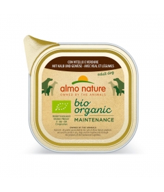 Pâtée pour chien Almo Nature - Barquette Bio avec veau et légumes Almo Nature - 1