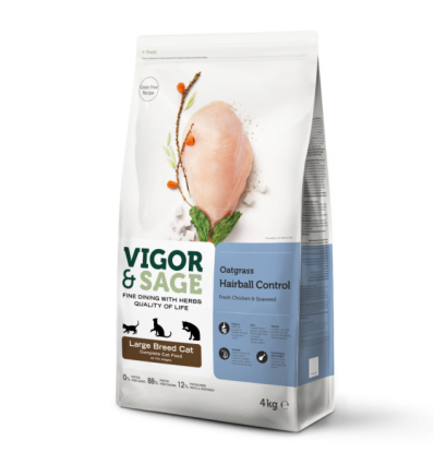 Vigor & Sage - Oatgrass Hairball Control (Large Breed) Vigor & Sage - 1