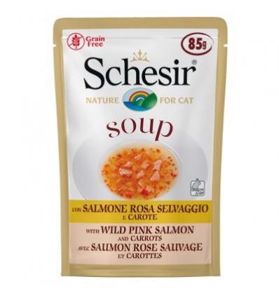 Schesir - Soupe Saumon rose sauvage et carottes Schesir - 1