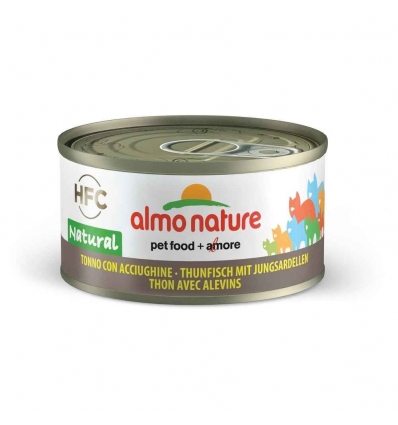 Pâtée pour chat Almo Nature - Boîte HFC Natural Thon et Alevin  Almo Nature - 1