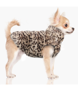 Doudoune pour chiens - Imany (Doudoune réversible) Milk & Pepper - 3