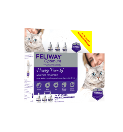 Diffuseur Feliway - Recharges Feliway - Diffuseur anti-stress chat