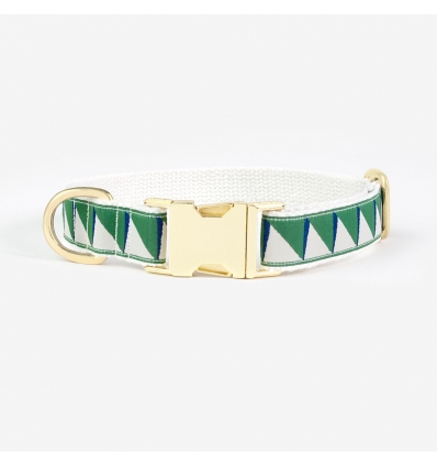 Collier Nice Grill, Emerald, Navy, Cream