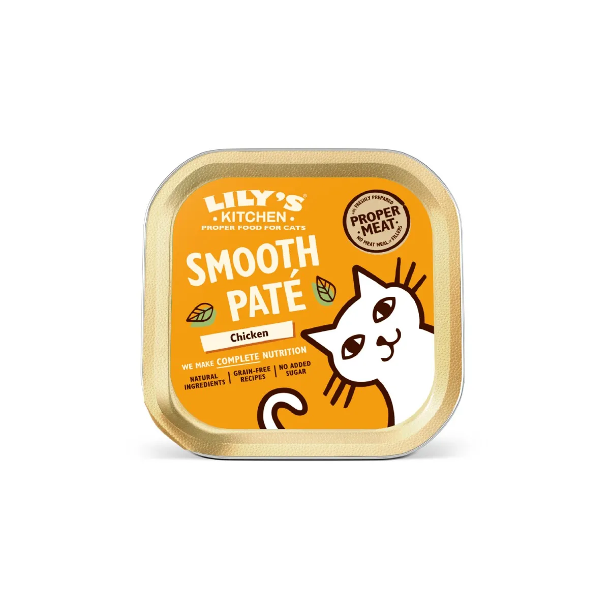 Pâtées pour chats Lily's Kitchen - Délice de Poulet - Smooth Paté Chicken  Lily's Kitchen - 1