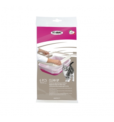 Imac Sac a Litiere Clean Up pour Easy Cat, My Cat, Jerry, Felix et Toilettes