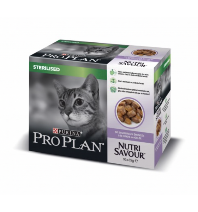 Purina pro Plan - Nutrisavour STERILISED Gelé Dinde Purina Pro Plan - 1