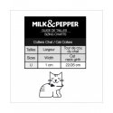 Collier chat Vega Milk & Pepper - 5