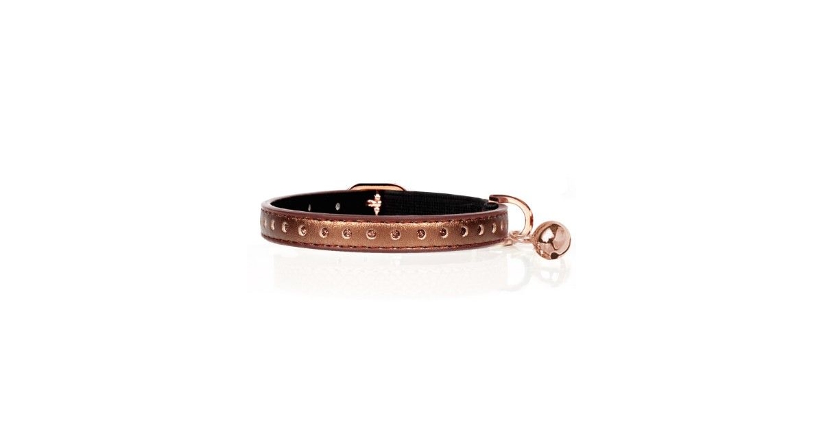 Collier chat Vega Milk & Pepper - 1