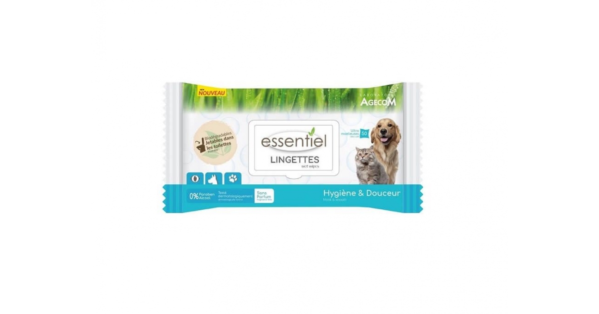Lingettes Sans Parfum - 50 Sachets Actiplant - 1