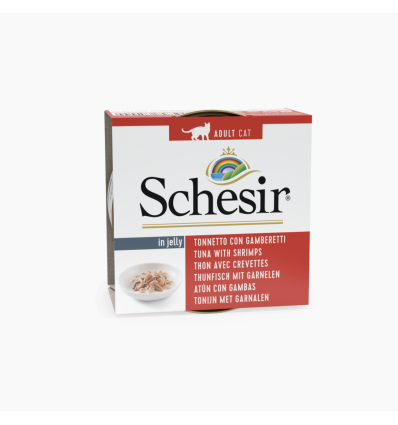 Schesir - Thon avec crevettes (gelée en boite) Schesir - 1