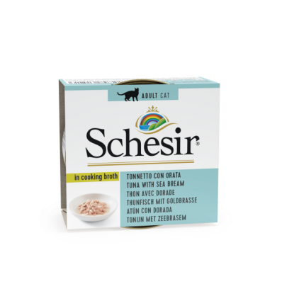 Schesir - Thon avec daurade cuits en bouillon (boite) Schesir - 1