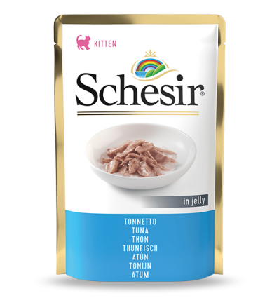 Schesir - Thon en gelée pour chaton (Sachet fraicheur) Schesir - 1