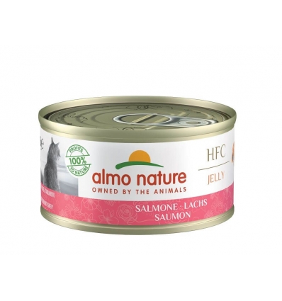 Pâtée pour chat Almo Nature - Boite HFC Natural Saumon thon carottes Made in Italy Almo Nature - 1