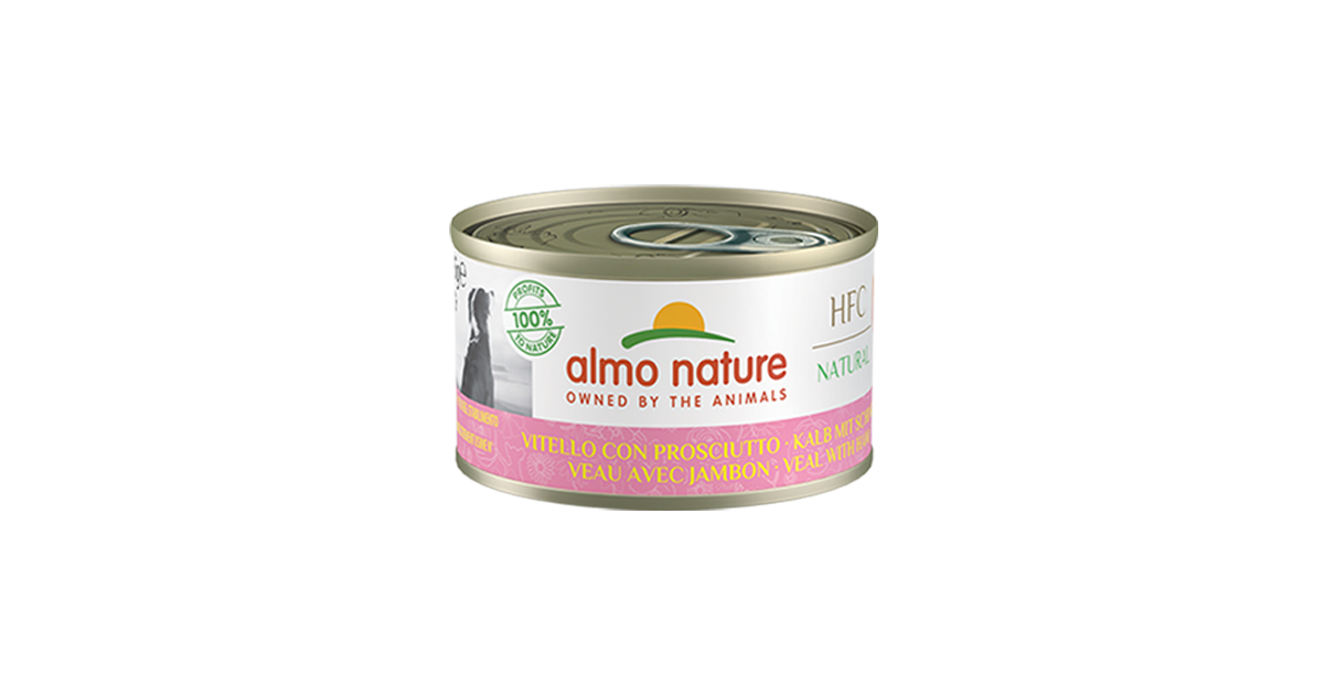 Pâtée pour chien Almo Nature Veau avec Jambon HFC (Chien) Almo Nature - 1