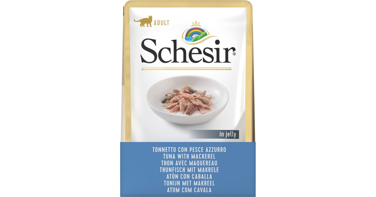 Schesir - Thon avec Maquereau en gelée (Sachet fraicheur) Schesir - 1