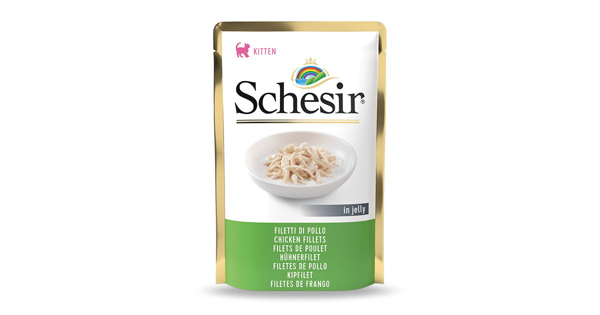 Schesir - Poulet en gelée pour chaton (Sachet fraicheur) Schesir - 1