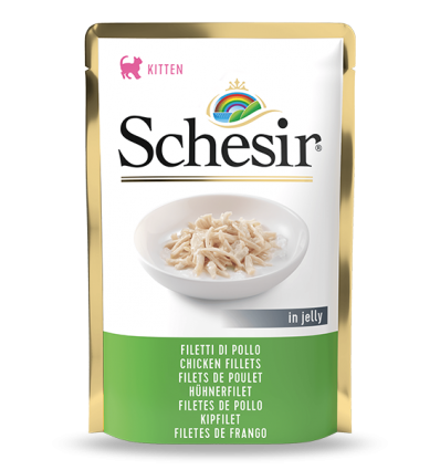 Schesir - Poulet en gelée pour chaton (Sachet fraicheur) Schesir - 1