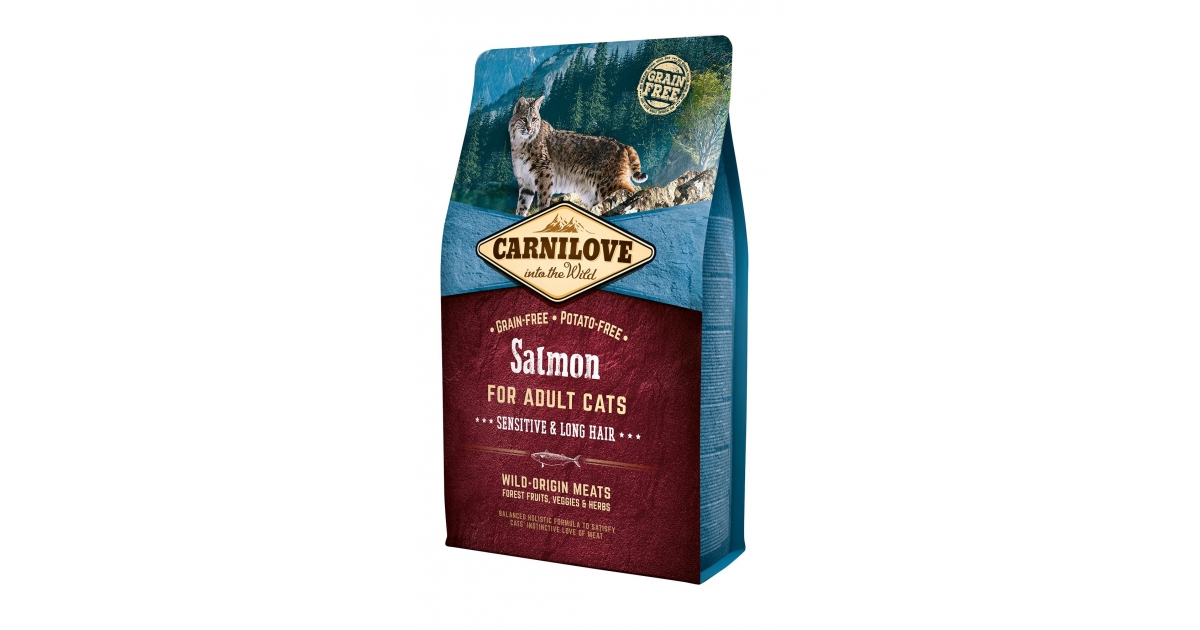 Carnilove - Cat Long Hair Saumon  Carnilove - 1