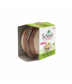 Schesir - Petit délice Mousse Poulet, thon, kiwi (2 Boites) Schesir - 1 2