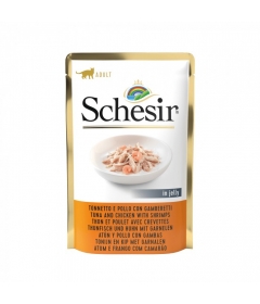 Schesir - Thon poulet crevettes en gelée (Sachet fraicheur) Schesir - 1