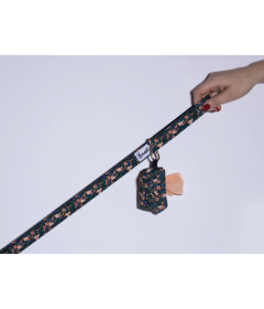 Accessoires de promenade pour chiens - Pochette sac à crottes FLOWER PAWER French Bandit - 1 2