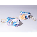 Accessoires de promenade pour chiens - Pochette sac à crottes HIPPIE COOL French Bandit - 1