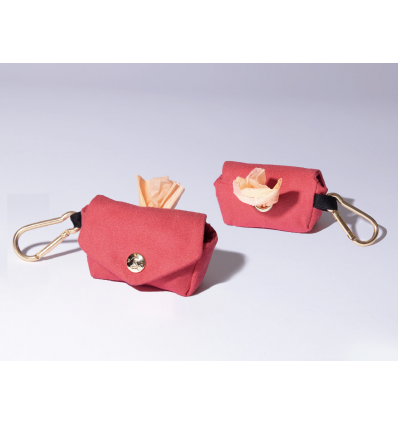 Accessoires de promenade pour chiens - Pochette sac à crottes RED CHIC French Bandit - 1