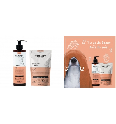 Shampoing chien (poils long) Wouapy - 1