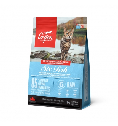 Croquettes pour chats Orijen - Cat Six Fish Orijen - 1