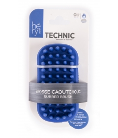 brosse de toilettage pour chien en caoutchouc Hery