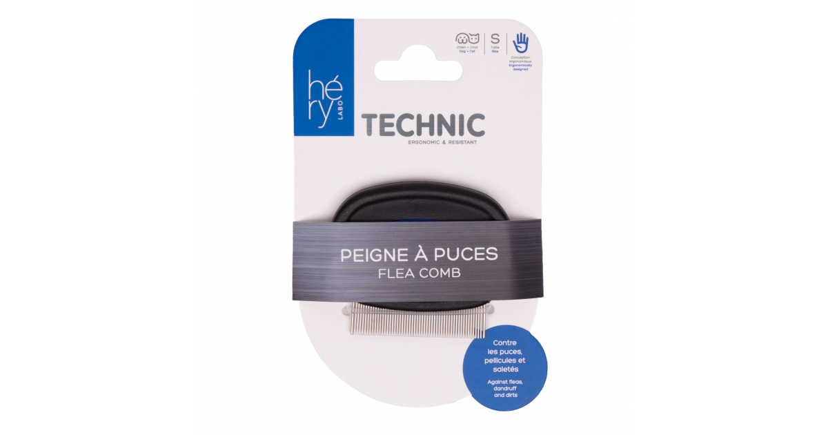Peigne à puce petite taille Hery