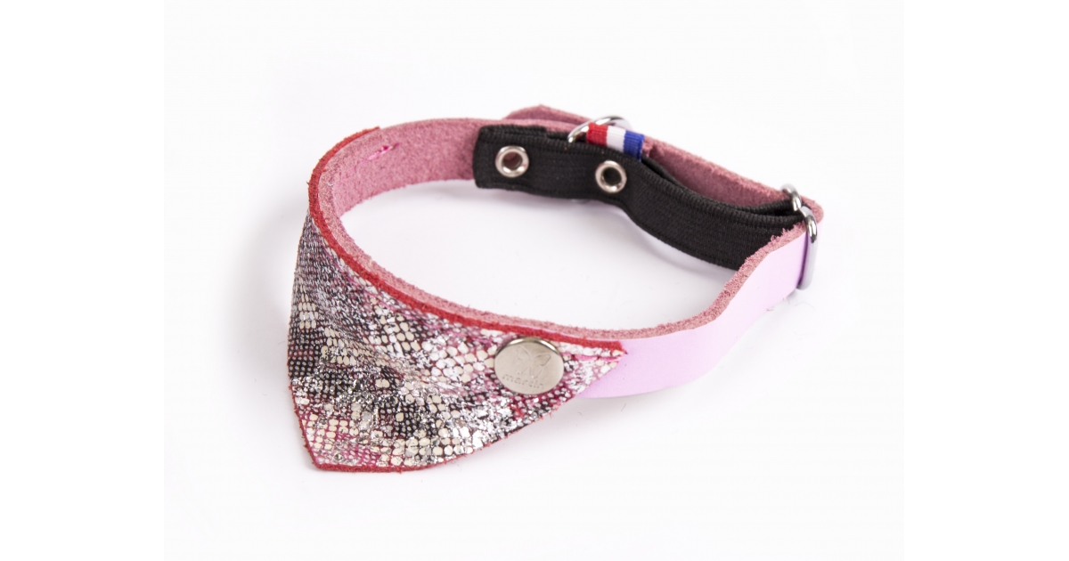 Accessoire de promenade pour chats - Collier cuir Malibu Martin Sellier - 1