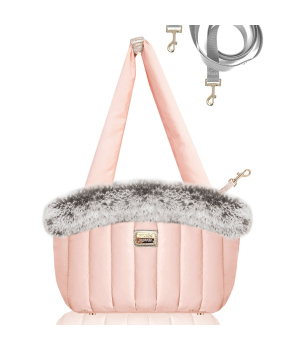 Sac de transport pour chiens - Sac à fourrure NANOUK  Milk & Pepper - 3