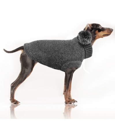 Pull pour chiens - Pull CAMILLE Milk & Pepper - 4