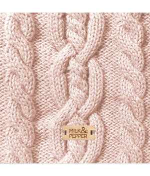 Pull pour chiens - Pull en torsade DONOVAN Milk & Pepper - 11