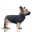 Pull pour chiens - Pull en torsade DONOVAN Milk & Pepper - 14