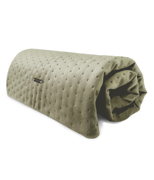 Plaid en velours OPERA Milk & Pepper - 5